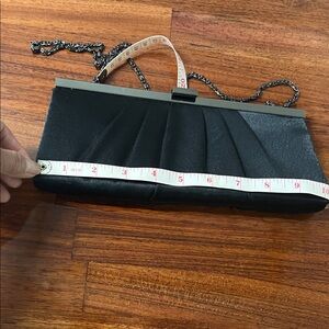 Black Evening Chain Clutch